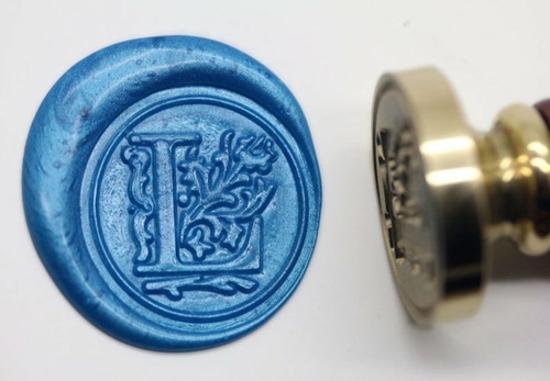 Alphabet Letter " L " Wax Seal Stamp , Sealing wax stamp