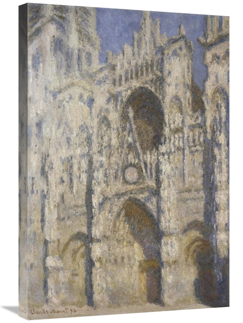 Global Gallery GCS-278650-30-142 30 in. Cathedral of Rouen, Aftern