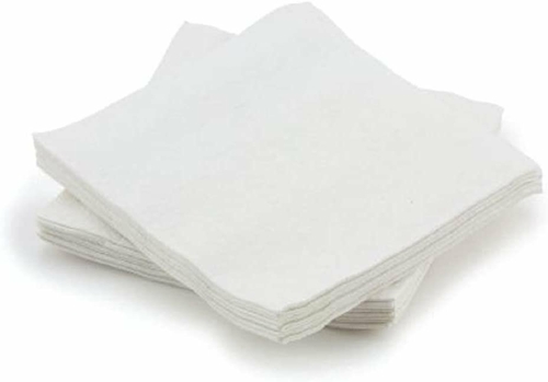 Non-Moistened Cleansing Cloths 10" x 13". Pack of 1000 White