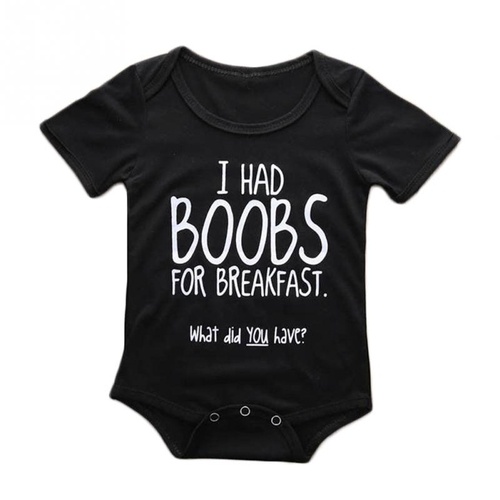 Newborn Infant Baby Boy Girls Cotton Bodysuit