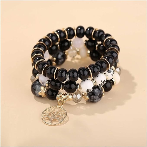 Fashion Multilayer Versatile Statement Bracelets - Stackable Beaded