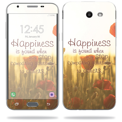 MightySkins SAGJ317-Be Happy Skin for Samsung Galaxy J3 2017 - Be Happ