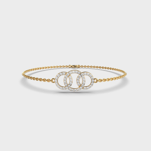 Medallion Diamond Bracelet