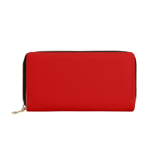 Red Zipper Wallet