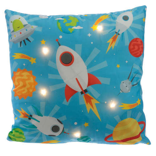 Decorative LED Cushion - Retro Space Cadet