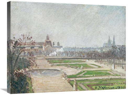 Global Gallery GCS-267023-30-142 30 in. The Tuileries Gardens & the Lo