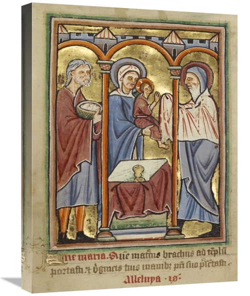 Global Gallery GCS-457583-1824-142 18 x 24 in. The Presentation in the