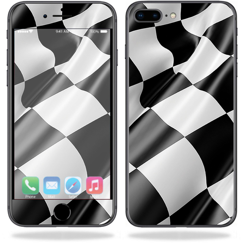 MightySkins APIPH8PL-Race Flag Skin for Apple iPhone 8 Plus - Race Fla