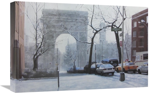Global Gallery GCS-398716-1624-142 16 x 24 in. Wash Square Art Print -