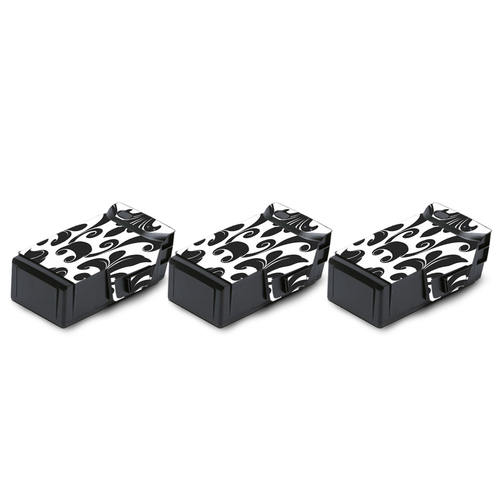MightySkins DJMAAIBAT-Black Damask Skin for DJI Mavic Air Drone, B