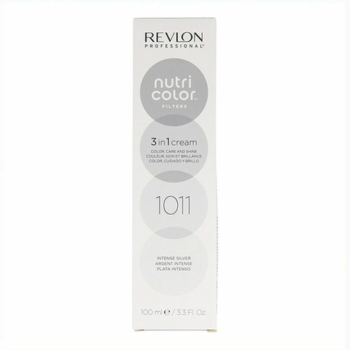 Permanent Colour Creme Revlon Nutri Color 3-in-1 1011 - Intense Silver