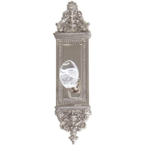 Brass Accents D04-K522D-GTN-610 Interior Door Plate Double Dummy Set -
