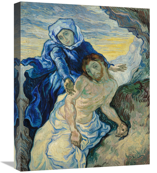 Global Gallery GCS-281286-22-142 22 in. Pieta - After Delacroix Art Pr