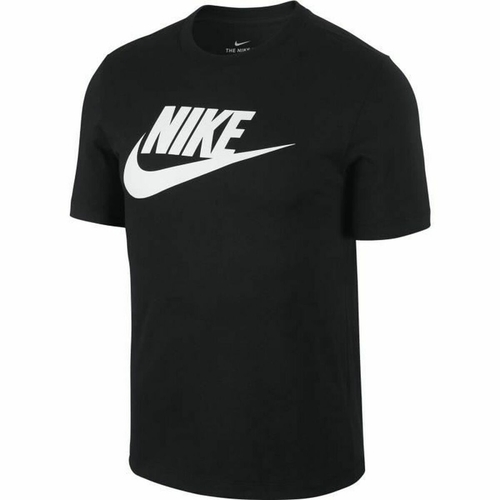 Short Sleeve T-Shirt TEE ICON FUTUA Nike  AR5004 Black (L)