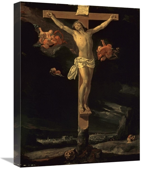 Global Gallery GCS-282349-22-142 22 in. The Crucifixion Art Print - Ch