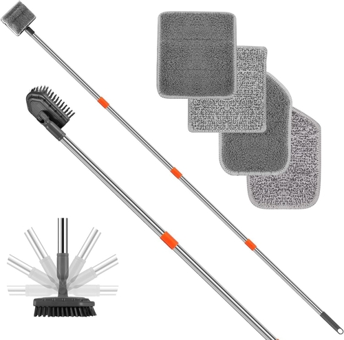 Long-Handled Chassis Multifunctional Cleaning Tools