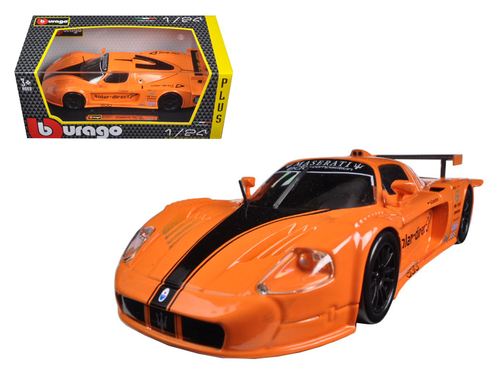 Maserati MC 12 Orange 1/24 Diecast Model Car by Bburago