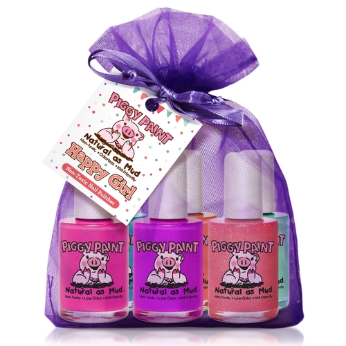 Piggy Paint 891 Happy Girl Nail Polish - Pack of 6