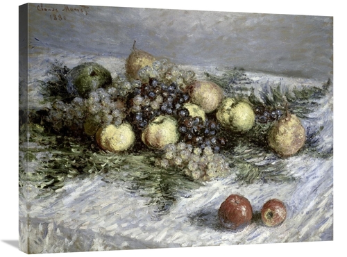 Global Gallery GCS-278708-30-142 30 in. Still Life with Pears & Grapes