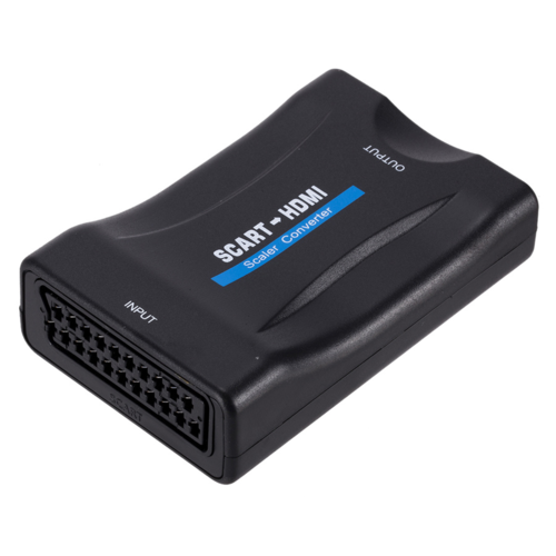 1080P SCART To HDMI-compatible Video Audio Upscale Converter 