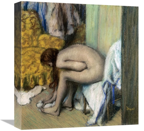 Global Gallery GCS-277303-16-142 16 in. After the Bath, Woman Dryi