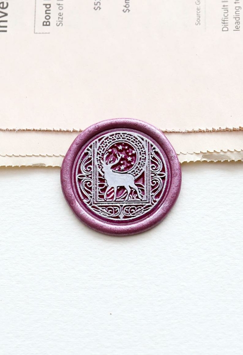 Tarot Deer wax Seal Stamp /journal decor wax seal Stamp