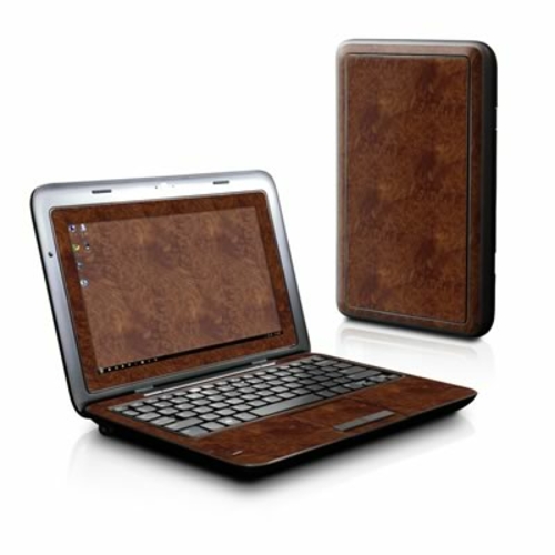 DecalGirl DIDU-DKBURL Dell Inspiron Duo Skin - Dark Burlwood