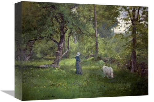 Global Gallery GCS-282232-16-142 16 in. Taking a Walk Art Print - Geor