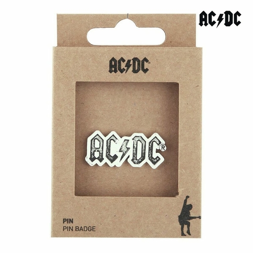 Pin ACDC Silver