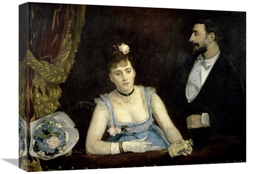 Global Gallery GCS-282137-22-142 22 in. A Loge at the Theatre Des Ital