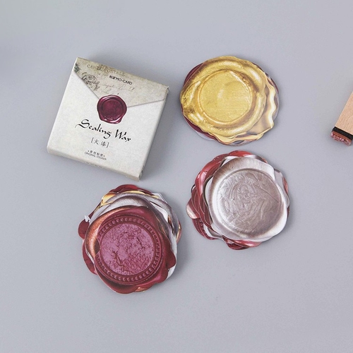 45PCS/PACK Retro Seal Sticker Marker Planner Book