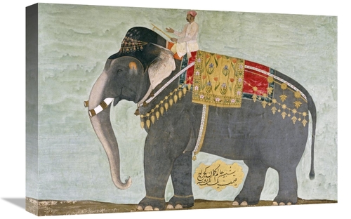 Global Gallery GCS-266925-22-142 22 in. Portrait of the Elephant Alam-