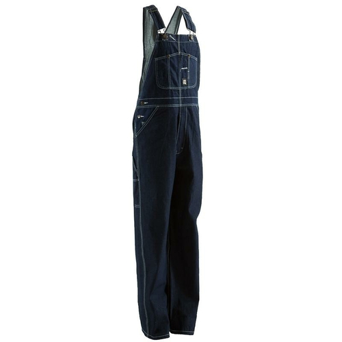Berne Apparel B1212DNS320 Original Unlined Bib Overall, Denim - 32