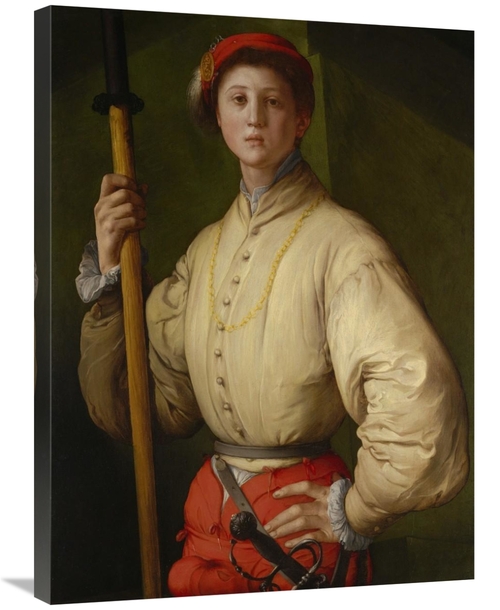 Global Gallery GCS-455041-2432-142 24 x 32 in. Portrait of a Halberdie