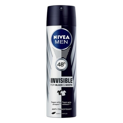 Spray Deodorant Men Black & White Invisible Nivea Men Black White