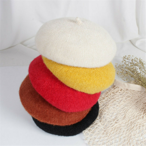 Wool Beret Hats For  2 8Y Children Kid Hat Girls