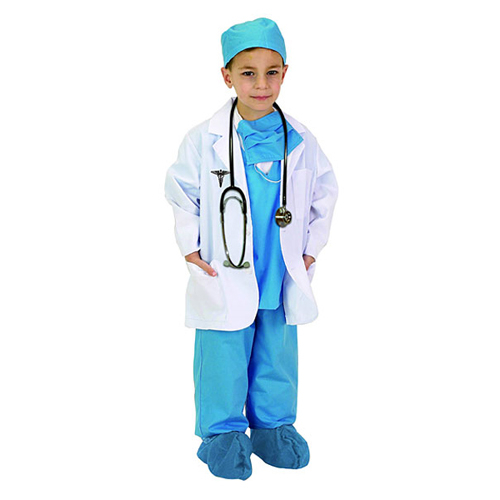Aeromax LAB-810 Jr Lab Coat .75 Length- Size 8-10