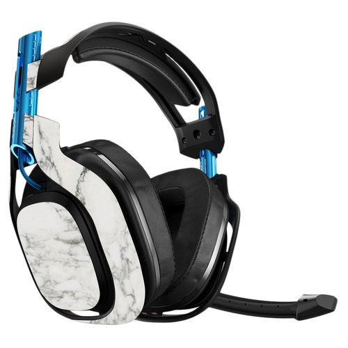 MightySkins ASTA50-White Marble Skin for Astro A50 3rd Generation Gami