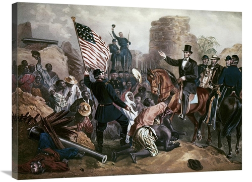 Global Gallery GCS-276678-36-142 36 in. Lincoln in City Point, Vir