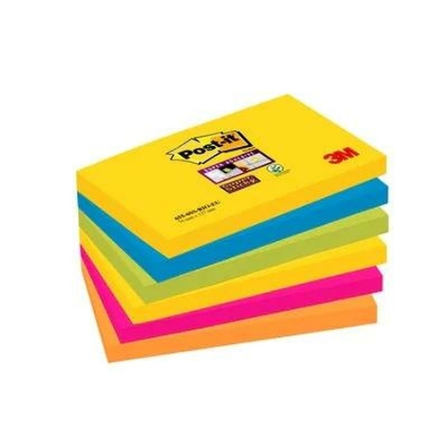 Sticky Notes Post-it  SUPER STICKY 7,6 X 12,7 cm Multicolour (76 x 127