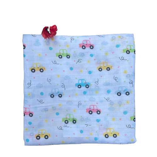 100% Cotton Muslin Baby Swaddle /Wrapper for 0-24 Month+ Size -150x100