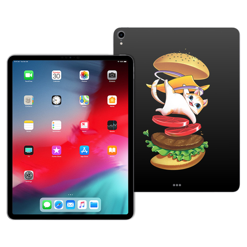 MightySkins APIPP1218-Hamburger Cat Skin for Apple iPad Pro 12.9 in. 2