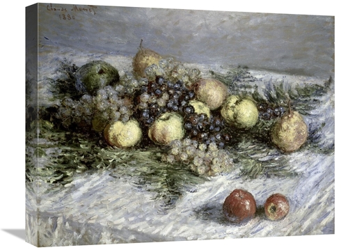 Global Gallery GCS-278708-22-142 22 in. Still Life with Pears & Grapes
