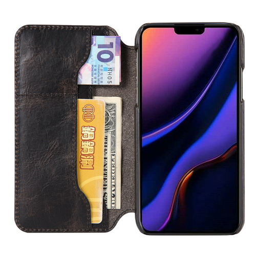 Classic Leather iPhone Wallet Case