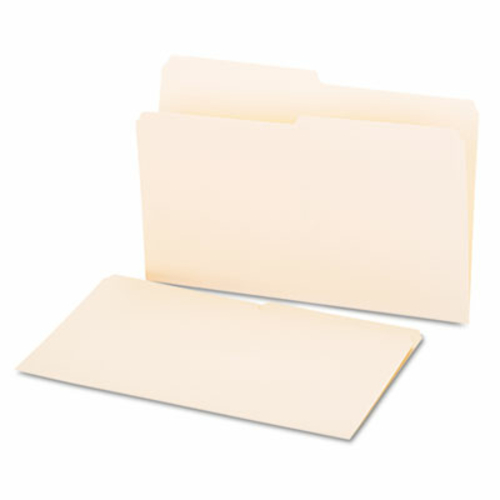 Universal 15112 File Folders  1/2 Cut  One-Ply Top Tab  Legal  Manila 