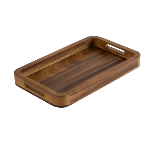 Medium Rectangular Serving Tray - Solid Bottom