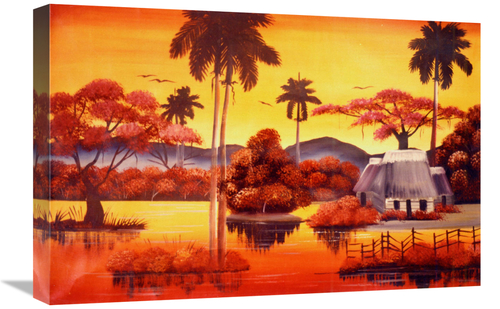 Global Gallery GCS-477318-1624-142 16 x 24 in. Palms Way Art Print - F