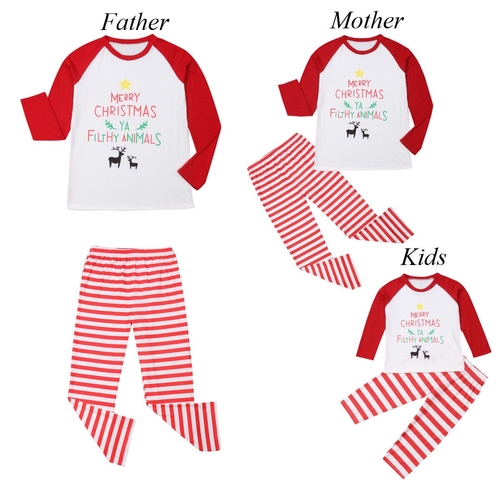 Christmas Family Matching Outfits Adult Woman Kids