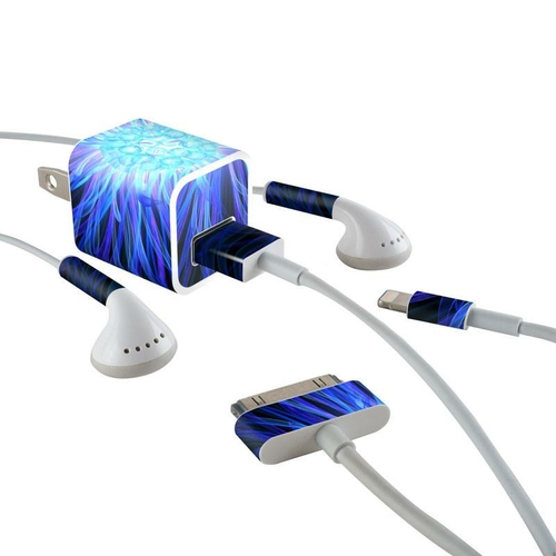 DecalGirl ACH-SOMETHINGBLU Apple iPhone Charge Kit Skin - Something Bl