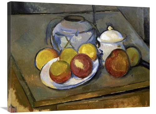 Global Gallery GCS-281843-36-142 36 in. Flawed Vase, Sugar Bowl & 